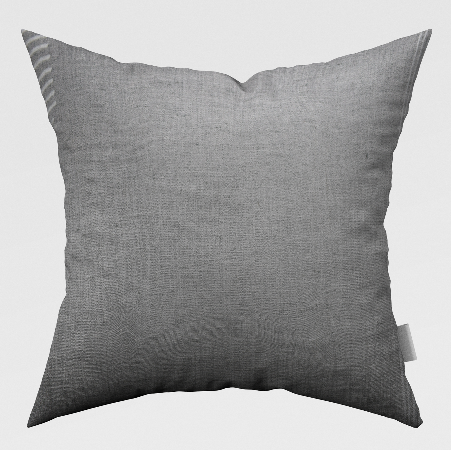 Grey Flower Pattern Pillow Cover