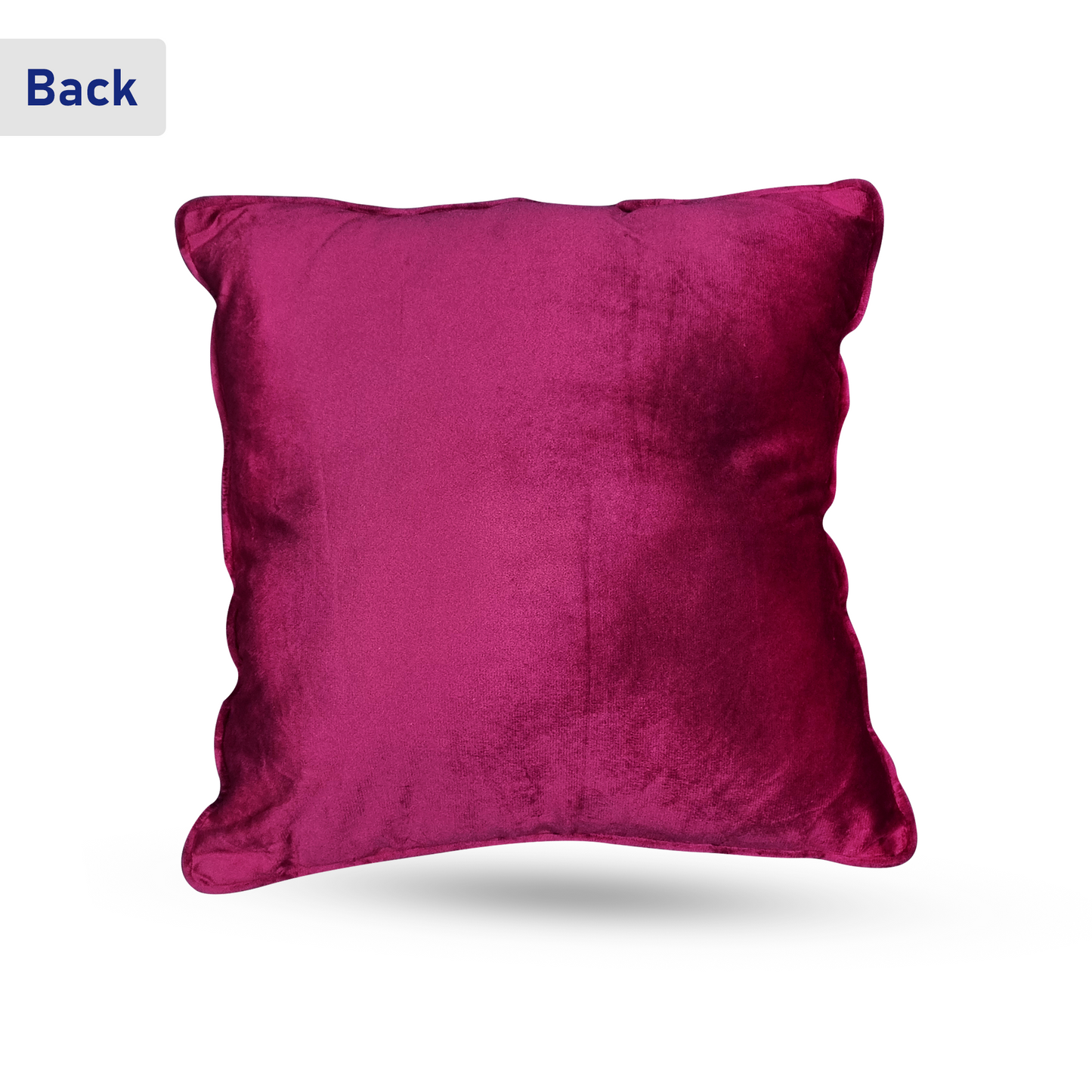 Ross World Luxury Polyester Pillow Cover - Perfect Fit for Standard Pillows, Solid Colors - Multiple Colot Options - 15x15 Inches