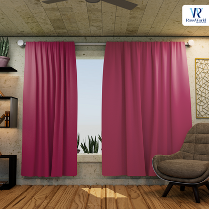 Solid Colour Curtains by Ross World