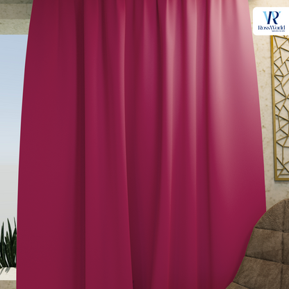 Solid Colour Curtains by Ross World