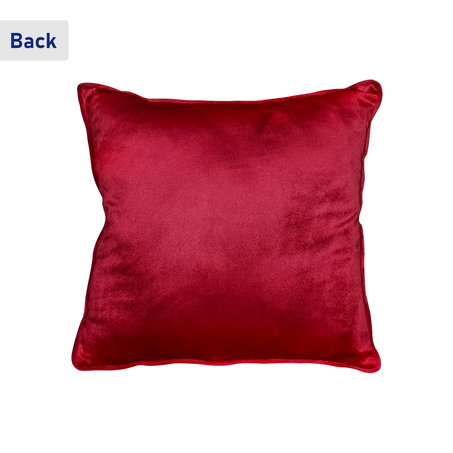 Ross World Luxury Polyester Pillow Cover - Perfect Fit for Standard Pillows, Solid Colors - Multiple Colot Options - 15x15 Inches